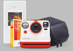 Polaroid Now Gen2 csomag - Piros (GÉP + FILM + ALBUM )