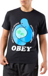 Obey Nurture T-Shirt M Rövid ujjú póló 163592967-fbl Méret S