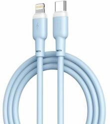 XO NB208A USB kábel, USB-C - Lightning, (1 méter 20W PD), kék (Gyorstöltő)