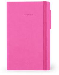 Legami notesz (M 13x21 cm), gumipánt, 192old. von. pink STATIONERY (MYNOT0216)