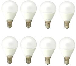 Crystal Set 8 Becuri Led E14 Lumina calda 4W DLF 3041 (S1137x8)