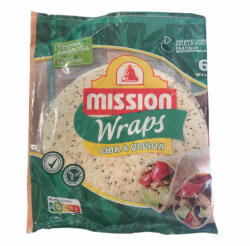  MISSION Wrap Chia & Quinoa 25cm, 370g (6db/cs)