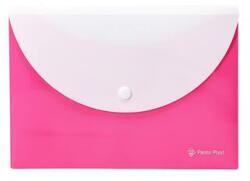 Panta Plast Irattartó tasak, A5, PP, patentos, két zsebes, PANTA PLAST, neon pink (0410-0088-13) - molnarpapir