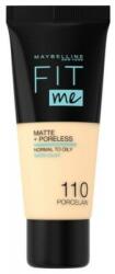 Fit Me Matte &; Poreless pórusösszehúzó alapozó, 110 (30 ml)