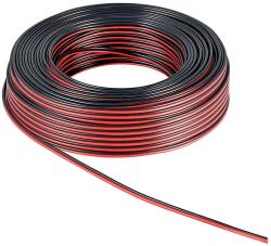 AVEX Rola cablu pentru boxe, 2 x 0.5 mm, lungime 10m, culoare rosu negru (AVX-T170921-2)