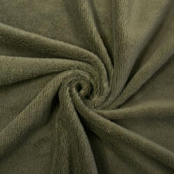 Takoy Bambusz frottír anyag oliva színű