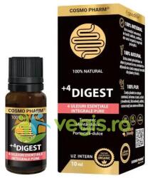 Cosmo Pharm 4Digest Mix de Uleiuri Esentiale (Turmeric, Menta, Lamaie, Portocala Dulce) 10ml