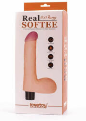 Orion Real Softee - Dildo cu vibrații, 20.5 cm Vibrator