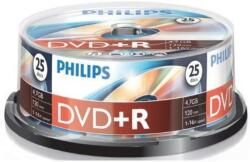 Philips DVD+R 25 buc/cutie, 4.7 GB PHILLIPS (DR4S6B25F/00)