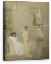 Norand Tablou Canvas - James Abbott McNeill Whistler - Artistul din studioul sau (B2967947)