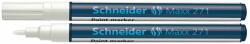 Schneider Marker cu vopsea SCHNEIDER Maxx 271, varf rotund 1-2mm - Alb (S-127149) - roveli