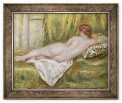 Norand Tablou inramat - Pierre Auguste Renoir - inchis Nud din spate, odihna dupa baie (B_GOLD_205442)