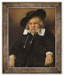 Norand Tablou inramat - Rembrandt Harmensz van Rijn - Portretul unui barbat in varsta (B_GOLD_42501)