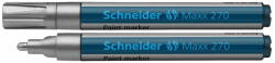Schneider Marker cu vopsea SCHNEIDER Maxx 270, varf rotund 1-3mm - Argintiu (S-127054) - roveli