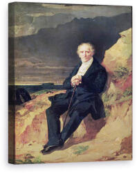 Norand Tablou Canvas - Jean Francois Gigoux - Portretul lui Charles Fourier 1772-1837 (B175957)