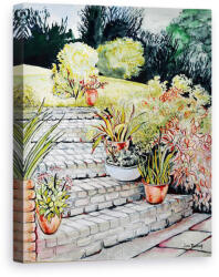 Norand Tablou Canvas - Joan Thewsey - Pasii pana la gradina (B3518889)