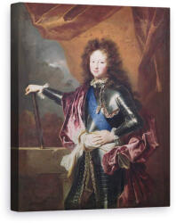 Norand Tablou Canvas - Hyacinthe Francois Rigaud - Portret De Philippe II 1674-1723 Duce de Chartres ca Baiat (B84698)