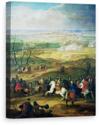 Norand Tablou Canvas - Scoala franceza - Asediul Mons de Ludovic al XIV-lea 1638-1715 9 aprilie 1691 (B154753)