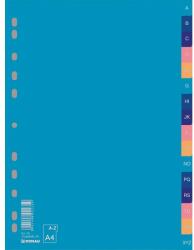 DONAU Index plastic color alfabetic A-Z, DONAU (DN-7726095PL-99)