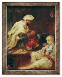 Norand Tablou inramat - Eugene Fromentin - Interiorul Atelierului unui croitor arab (B_GOLD_178962)