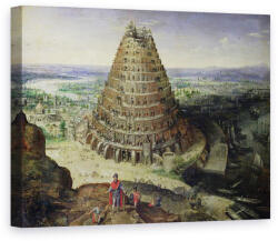 Norand Tablou Canvas - Lucas van Valckenborch - Turnul Babel (B216127)