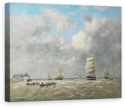 Norand Tablou Canvas - Eugene Louis Boudin - Le Havre (B3709923)
