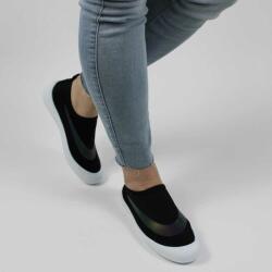Zibra Sneakers dama, din material textil, talpa usoara si comoda YX-02-Black (YX-02-Black_3633)