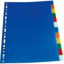 OPTIMA Separatoare plastic color, 10 culori/set, OPTIMA (OP-410 OD)
