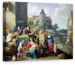 Norand Tablou Canvas - David Teniers the Younger - Cele sapte Acte de Mila (B199889)