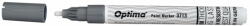 Optima Marker cu vopsea Optima Paint 3713, varf rotund 2.0mm - Argintiu (OP-37131221)