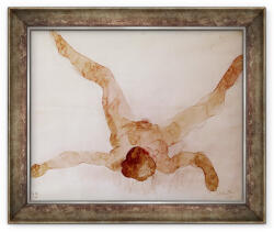 Norand Tablou inramat - Auguste Rodin - Femeie Nud culcat pe spate (B_GOLD_192927)