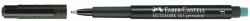 Faber-Castell Marker permanent 0, 4 mm FABER-CASTELL MULTIMARK - Negru (FC151399)