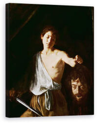 Norand Tablou Canvas - Michelangelo Merisi da Caravaggio - David cu capul lui Goliat (B366813-4050)