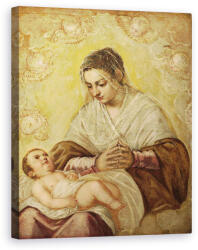Norand Tablou Canvas - Jacopo Robusti Tintoretto - Fecioara Stelelor (B3619879-4050)