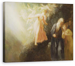 Norand Tablou Canvas - Thomas Stothard - Prospero, Miranda si Ariel, din Furtuna (B203423-4050)