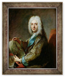 Norand Tablou inramat - Francois de Troy - Jean de Jullienne 1686-1766 1722 (B_GOLD_212570)