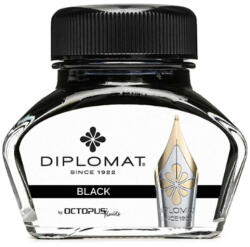 Diplomat Calimara cu cerneala Diplomat Octopus, 30 ml - negru (D-41001002)