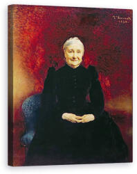 Norand Tablou Canvas - Leon Joseph Florentin Bonnat - Madame Bonnat, mama artistului (B78312-4050)