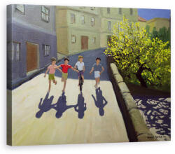 Norand Tablou Canvas - Andrew Macara - Copii Alergare, Lesbos (B150309-4050)