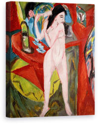 Norand Tablou Canvas - Ernst Ludwig Kirchner - Nud Femeie Pieptanare Ei Par (B41072)