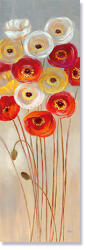 Norand Tablou Canvas - Flori de maci I, Diverse Culori (02610)