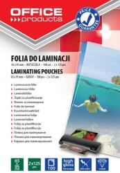Office Products Folie laminare 65 x 95 mm, 125 microni 100 buc/top OFFICE PRODUCTS (OF-20325835-90) - roveli