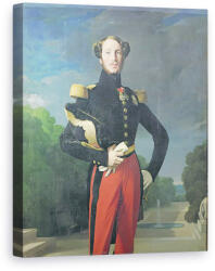 Norand Tablou Canvas - Jean Auguste Dominique Ingres - Ferdinand-Philippe 1810-42 Duce de Orleans in Parcul de la Saint-Cloud (B237914)