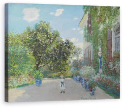 Norand Tablou Canvas - Claude Monet - Casa artistului de la Argenteuil (B2968550-4050)