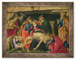 Norand Tablou inramat - Sandro Botticelli - Plangerarea lui Hristos. c. 1490 (B_GOLD_604)