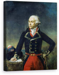 Norand Tablou Canvas - Jean Sebastien Rouillard - Charles-Francois du Perier Dumouriez 1739-1823 dupa o pictura de Jean Antoine Houdon (B172636)
