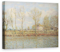 Norand Tablou Canvas - Alfred Sisley - LIle de la Grande Jatte, Neuilly-sur-Seine (B386442)