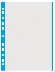 DONAU File protectie A4 cu margine color, 100 buc/set, DONAU - albastru (DN-1774100PL-10)