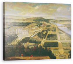 Norand Tablou Canvas - Etienne Allegrain - Vedere la Castelul si Gradinile din St. Cloud (B82800-4050)