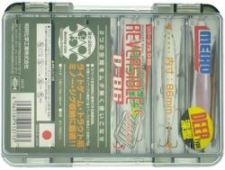 Meiho Tackle Box Cutie Meiho Reversible D-86 Black (REVD86B)